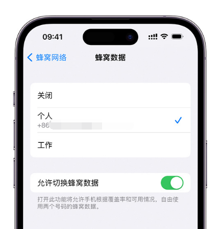 莱山苹果维修服务分享如何在iPhone上使用双卡 